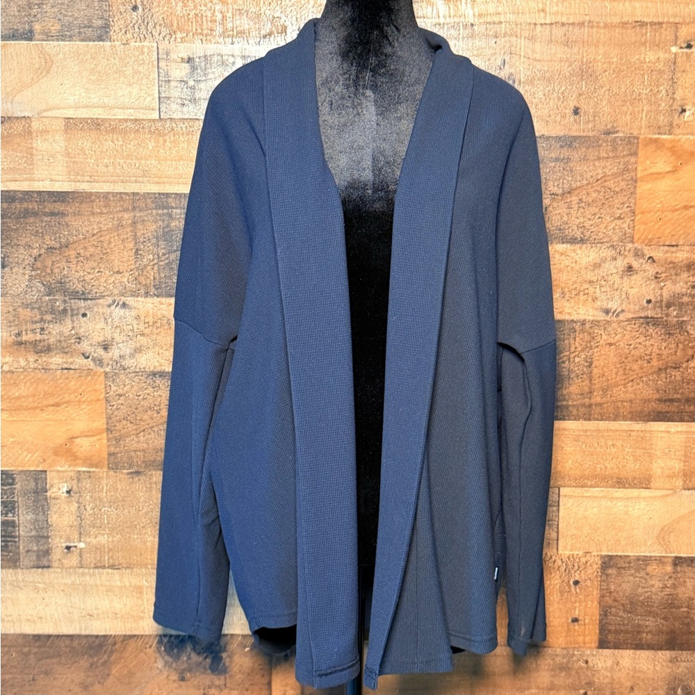 Mondetta Women's Black Long Sleeve Cardigan XL Extra Large
